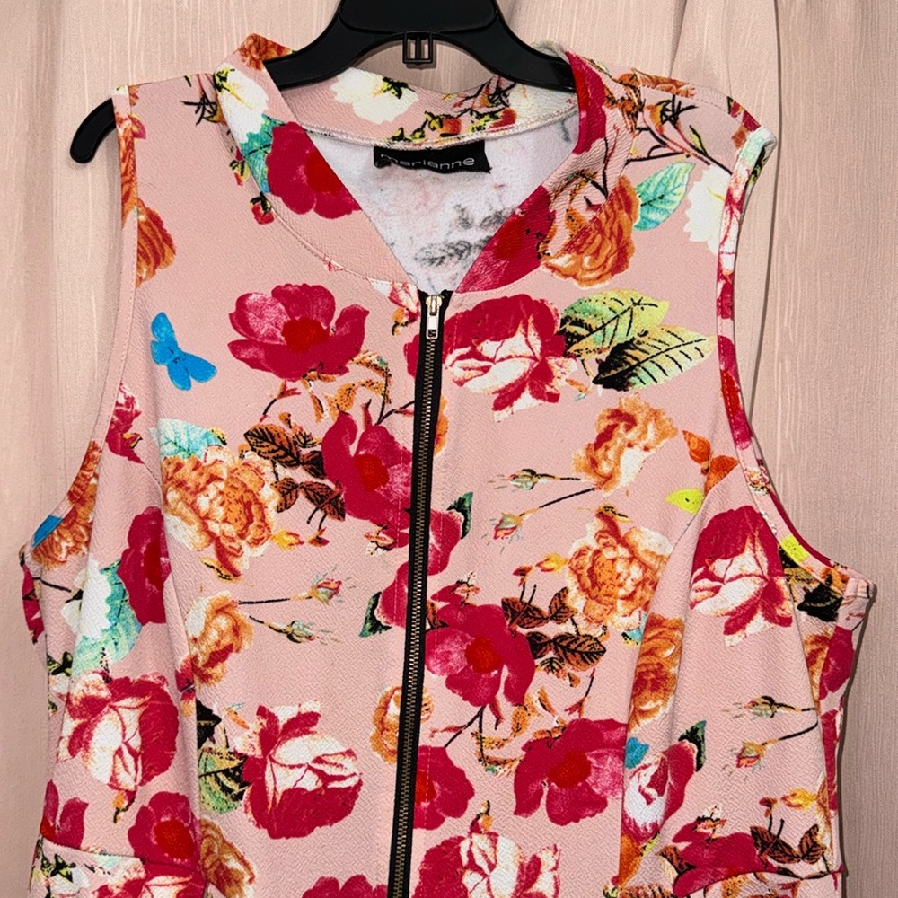 Zip Up Short Dress